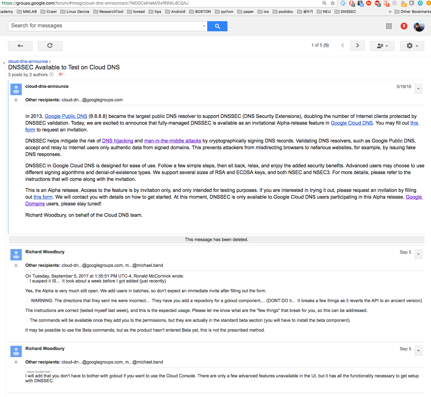 SSL Research at Northeastern, University of Maryland, Duke University,  University of Twente and Stanford